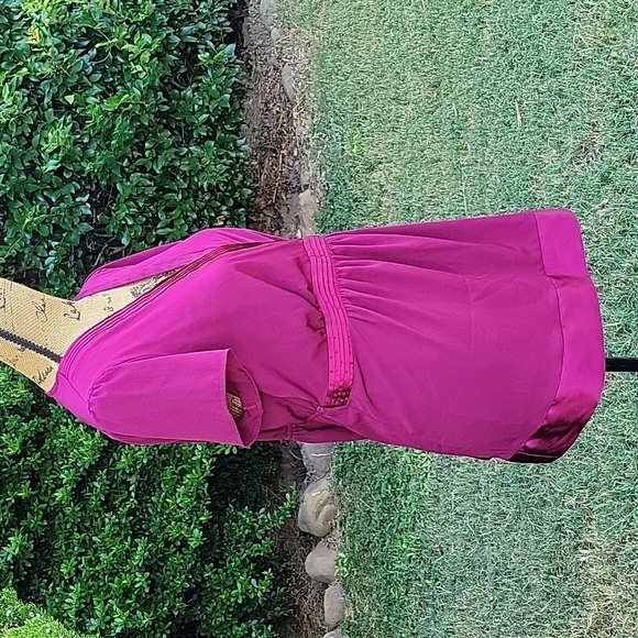 NEW Motherhood Maternity Wrap Top with Satin Trim - Picture 11 of 17